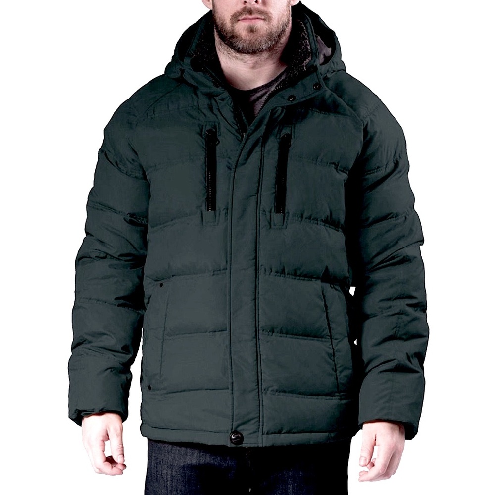 Hawke & Co New York Men’s Size Large New Navy Heather Winter Jacket